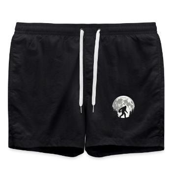 Bigfoot Bowling - Short de bain - noir - Devant - AI Model Male 185 light (185cm)