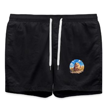 Lemmings Lemming - Short de bain - noir - Devant - AI Model Male 185 light (185cm)