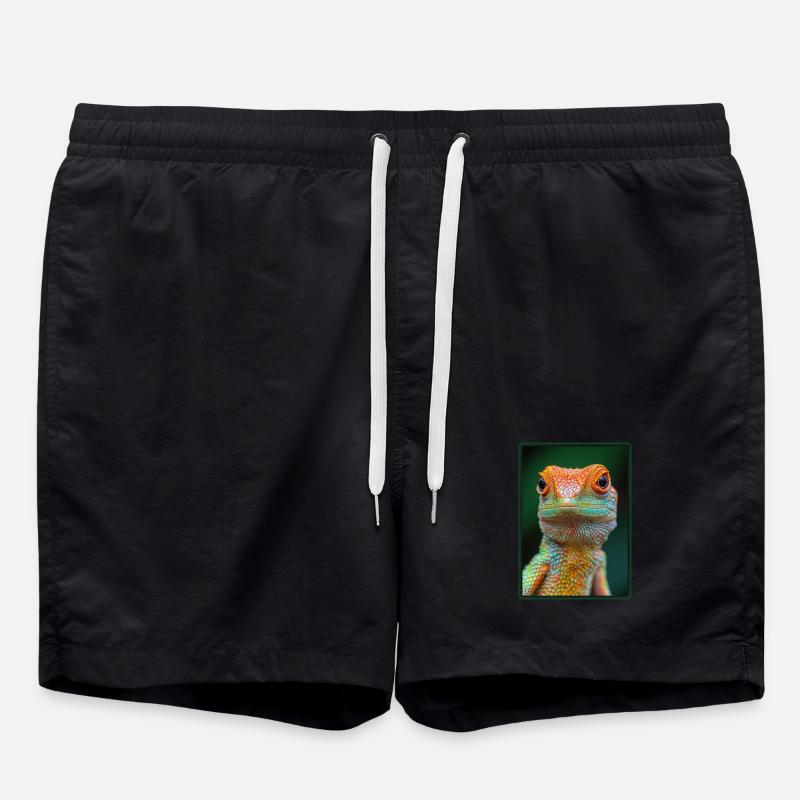 Lézard des lézards - Short de bain - noir