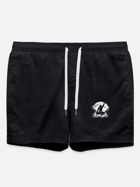 Bigfoot DJ - Badeshorts - Schwarz