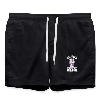 K-Drama Produits dérivés Coréens K-Pop Drame - Short de bain - noir - Devant - AI Model Male 185 light (185cm)