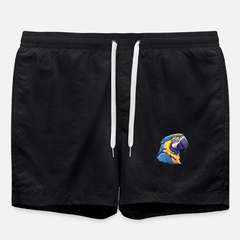 Macaw's Era - Swim Trunks - black