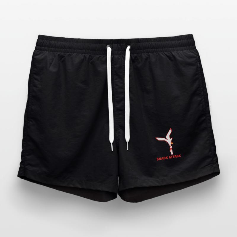 Snack Attack Möwe Eis Swim Trunks