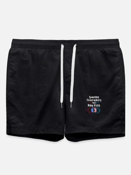 Babyshower juli - Badeshorts - sort