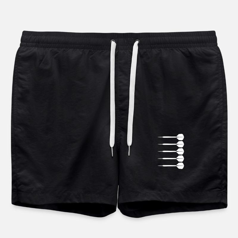Darts - Swim Trunks - black