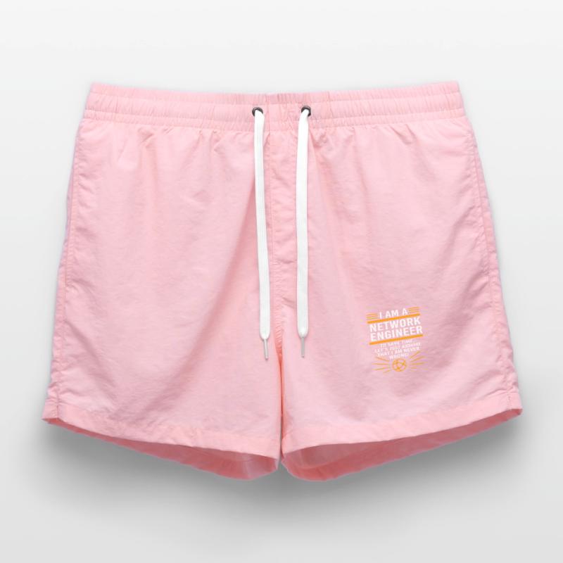 Network Computer Scientist Programmer Admin Swim Trunks