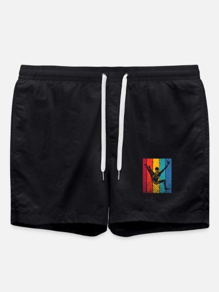 Boulderer Boulder Bouldering - Swim Trunks - black