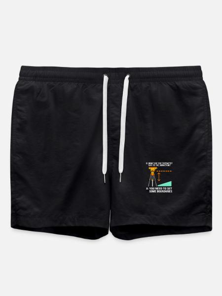 Surveyor - Swim Trunks - black