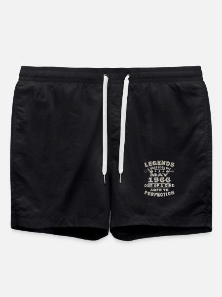 Birthday Present May 1966 - Swim Trunks - black