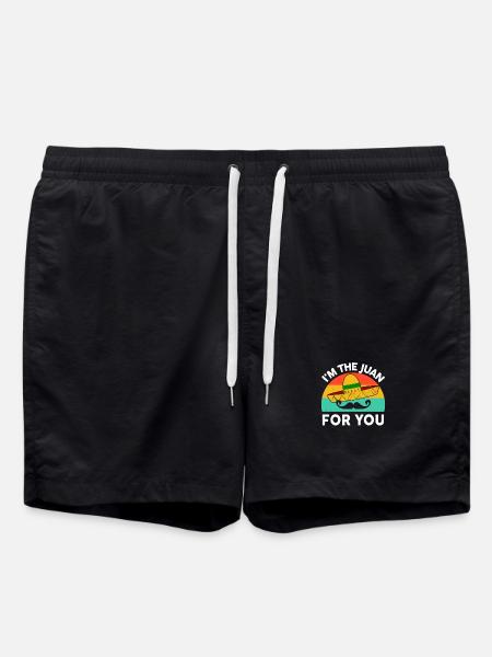 Juan for You Sombrero Tee - Swim Trunks - black
