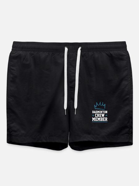Équipe de badminton - Short de bain - noir