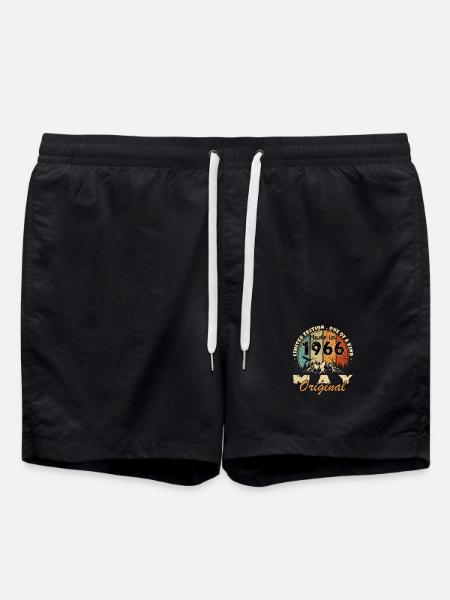 Birthday Present May 1966 - Swim Trunks - black