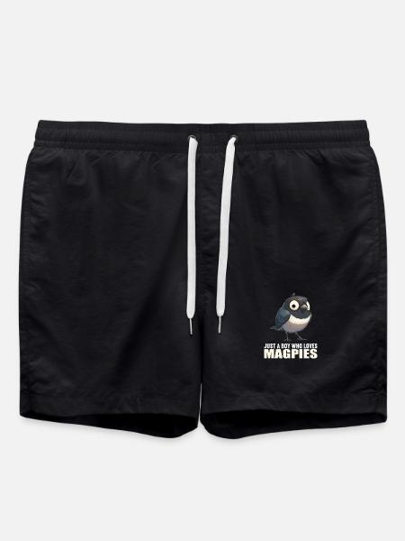 Magpies Magpie - Swim Trunks - black