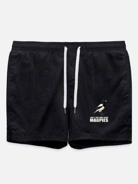 Magpies Magpie - Swim Trunks - black
