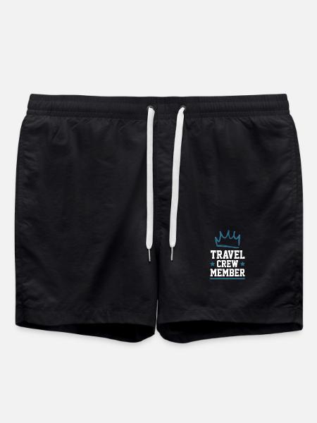 Travel Crew - Swim Trunks - black