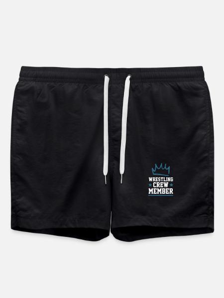 Équipe de lutte - Short de bain - noir