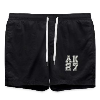 AK 27 - Short de bain - noir - Devant - AI Model Male 185 light (185cm)