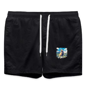Marmottes Marmotte - Short de bain - noir - Devant - AI Model Male 185 light (185cm)