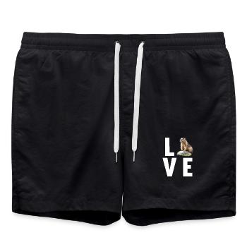Marmottes Marmotte - Short de bain - noir - Devant - AI Model Male 185 light (185cm)