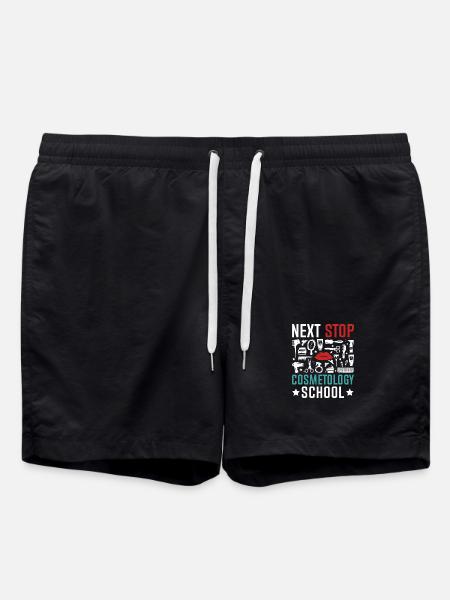 Next stop: Cosmetics School - Swim Trunks - black