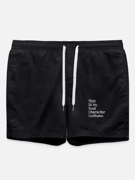 Book Character Costume Tee - Swim Trunks - black