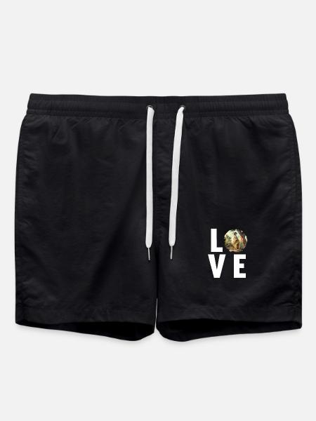 Suricate Erdmännchen - Short de bain - noir