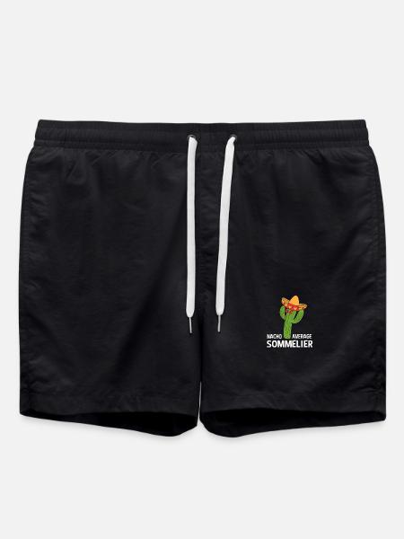 Wine Sommelier - Swim Trunks - black