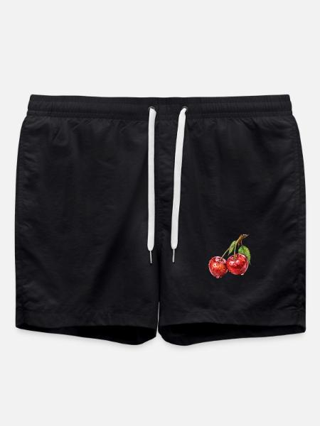 cherry - Swim Trunks - black