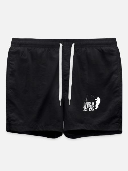 ICH SO OFT ICH KANN - Badeshorts - Schwarz