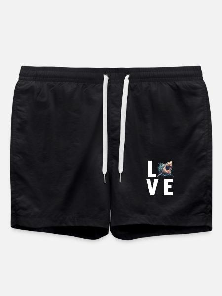 Sharks Shark - Swim Trunks - black