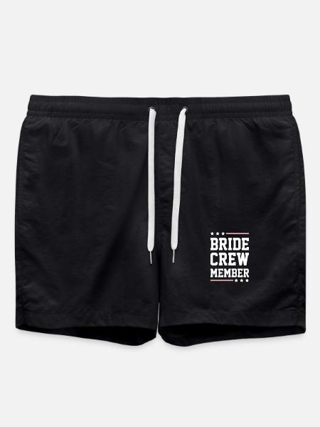 Bride Crew - Badeshorts - Schwarz