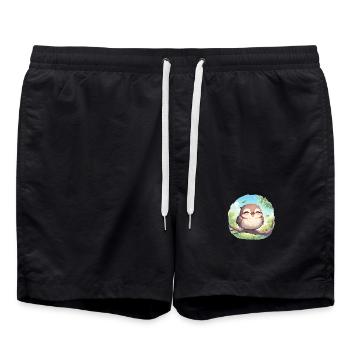 Oiseaux moqueurs Oiseaux moqueurs - Short de bain - noir - Devant - AI Model Male 185 light (185cm)