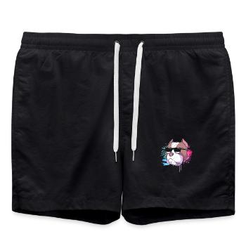 Cadeau American Bully Pet Dog Dog - Short de bain - noir - Devant - AI Model Male 185 light (185cm)