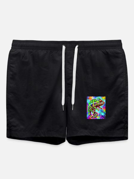 chameleon - Swim Trunks - black