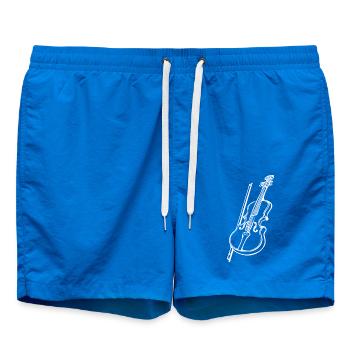Antike Geige mit Geigenbogen - Badeshorts - Cobalt blue - Vorne