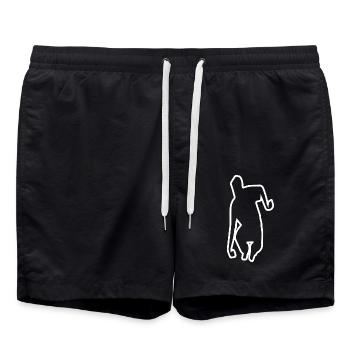 CONTOUR BOWLER - Badeshorts - Schwarz - Vorne - AI Model Male 185 light (185cm)
