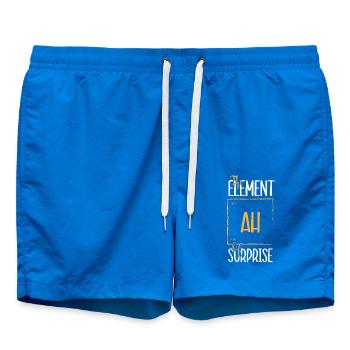 Periodensystem - Badeshorts - Cobalt blue - Vorne