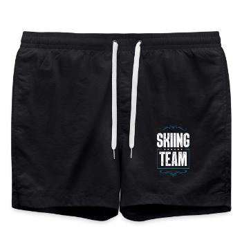 Équipe de ski Ski Fahren - Short de bain - noir - Devant - AI Model Male 185 light (185cm)