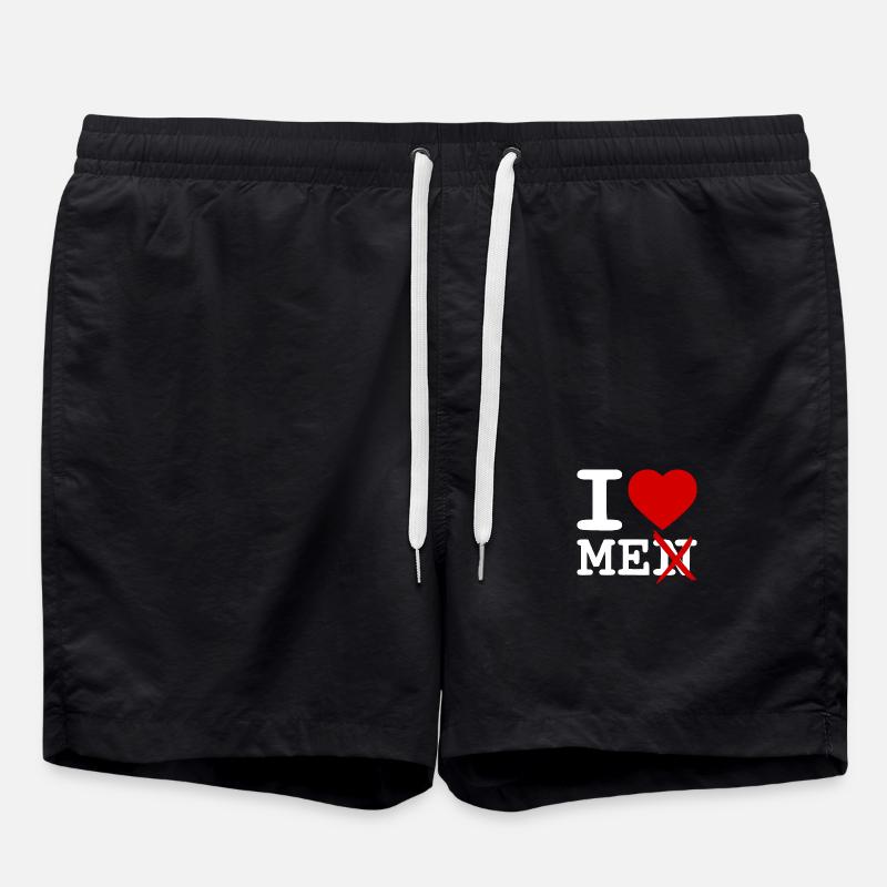 I love me - Short de bain - noir
