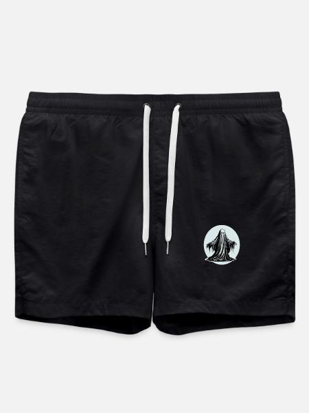 Conception graphique fantôme cool - Short de bain - noir