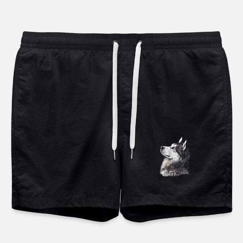 Husky - Badeshorts - Schwarz