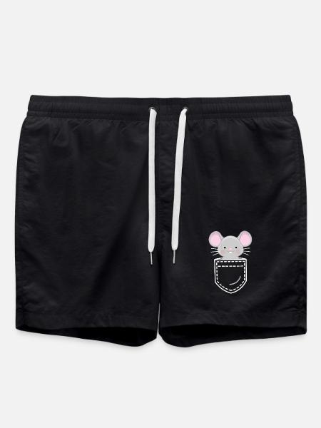 Mouse Mice - Swim Trunks - black