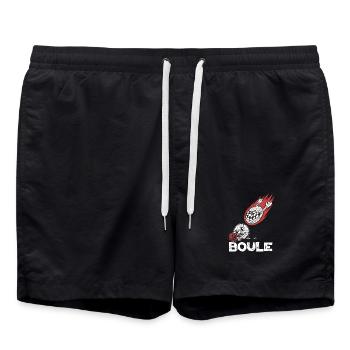 Boules volantes pour les joueurs de boules Bouler - Short de bain - noir - Devant - AI Model Male 185 light (185cm)