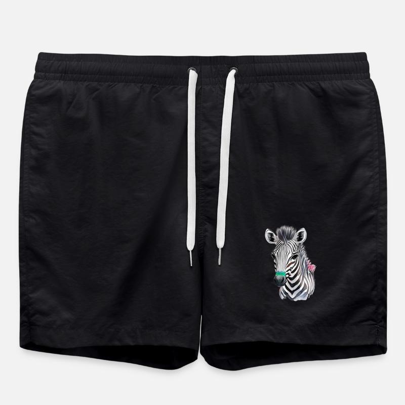 Poulains zébes - Short de bain - noir