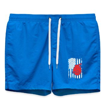 4 juillet USA Apiculture - Short de bain - cobalt blue - Devant