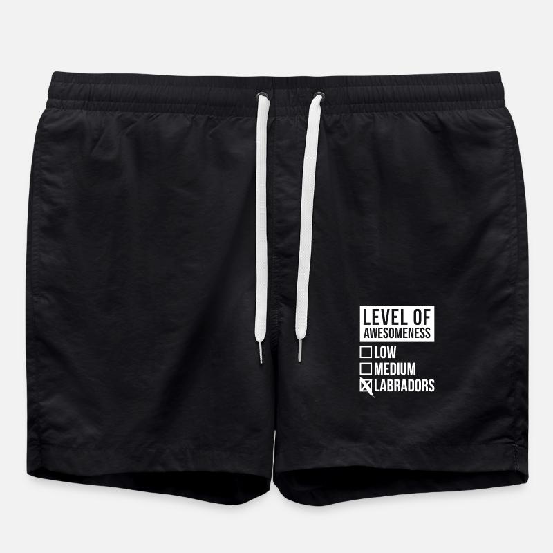 Labrador - Swim Trunks - black