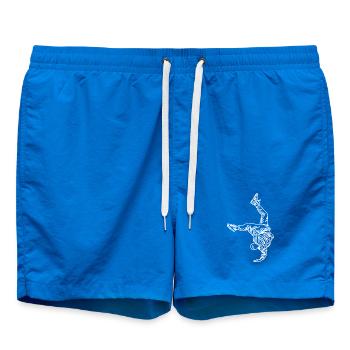 Breakdancer Sketch - Swim Trunks - cobalt blue - Front