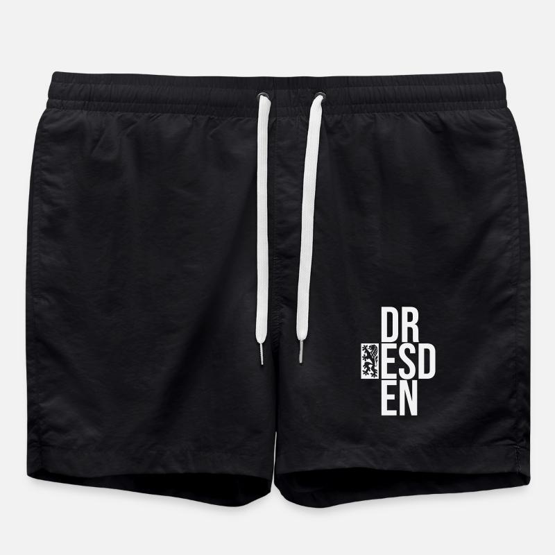 DR ESD EN - Badeshorts - Schwarz