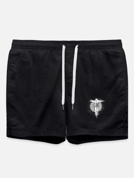 Unicycle | Unicycling Freestyle - Swim Trunks - black