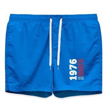 Édition limitée cadeau d’anniversaire de mars 1976 - Short de bain - cobalt blue - Devant